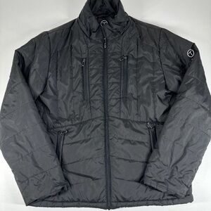 Stylish Tumi Tech Black Puffer Jacket